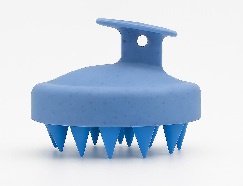 Silicone Shampoo Brush Head Scalp Massage