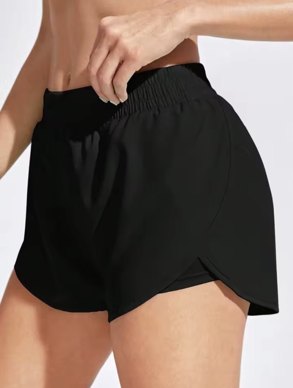 Yoga Shorts Women Fitness Elastic Running Workout Short Leggings For Ladies