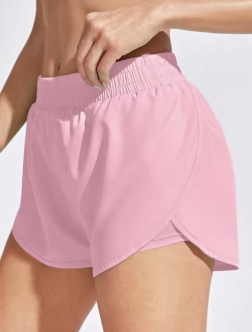 Yoga Shorts Women Fitness Elastic Running Workout Short Leggings For Ladies