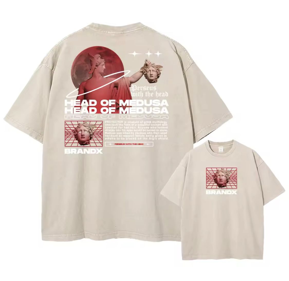 Acid Washed T Shirt Women Vintage Cotton T-shirts Harajuku Gothic Streetwear Soft Tees Girl Loose Fashion Print Tops Unisex