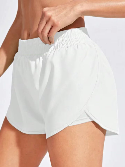 Yoga Shorts Women Fitness Elastic Running Workout Short Leggings For Ladies