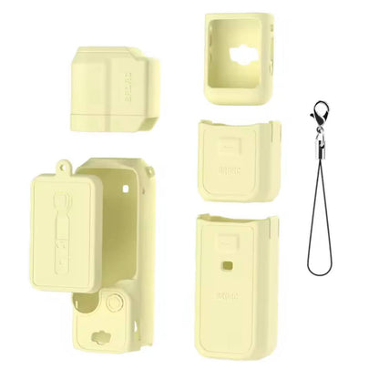 Case for DJI OSMO Pocket 3 Silicone Protective Cover Anti-Scratch Lens Cap Protector for Pocket3 Case Camera Shell Accessories